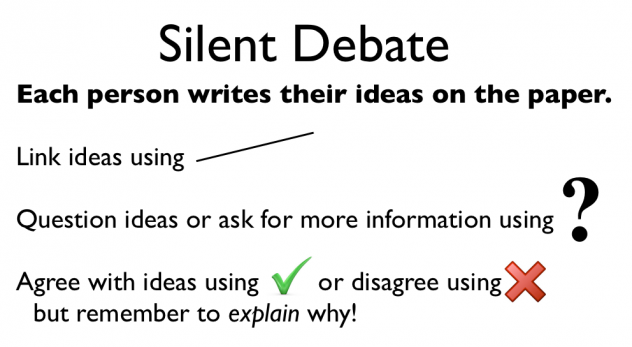 silent debate